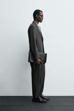 CHECK SUIT BLAZER - Zara фото 4