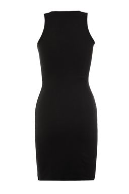 Siyah Y?rtmac Detayl? Vucuda Oturan Halter Yaka Mini Fitilli Esnek Orme Kalem Elbise TWOSS21EL1487 - Trendyolmilla фото 8