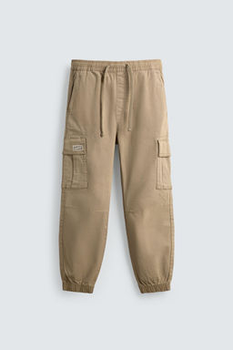 PANTAL?N CARGO SLIM FIT / Beige - Zara фото 7