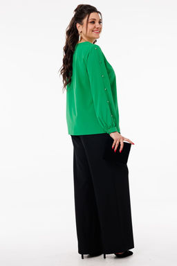 Блуза ANELLI 1377 ирландский зеленый  фото 7