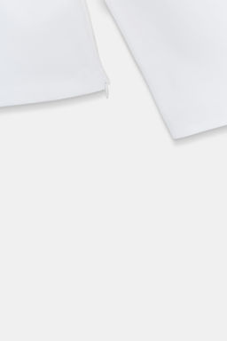 HEAVY COTTON LONG SLEEVE T-SHIRT - Zara фото 12