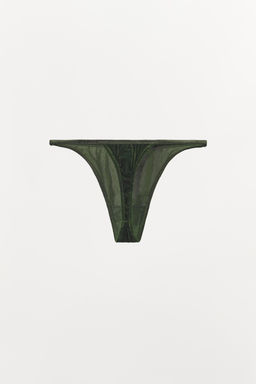 VELVET THONG - Zara фото 4
