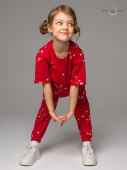 Костюм Daily girl беленькие сердечки mini - Sovalina фото 13