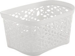 Корзинка прямоугольная Fiori mini пласт. без крышки 1,0л арт. BQ4018, KL4018