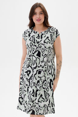 Платье женское из кулирки Стильное палитра мята макси