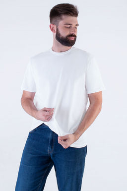 Арт. 67114/2 Футболка мужская 48-58 (6 шт) Цвет:белый