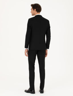 Черный костюм узкого кроя - Cacharel фото 12