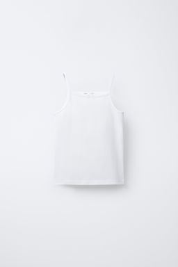 PACK DOS CAMISETAS TIRANTES / Blanco - Zara фото 2