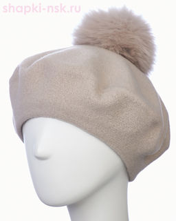 Берет фетр флис Помпон 115 Берет женский флис (58-59) - Tonak фото 29