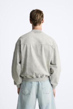 COTTON BOMBER JACKET - Zara фото 4