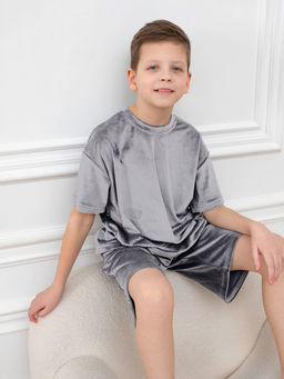 Комплект для мальчика Котик Графит - Modamica фото 12