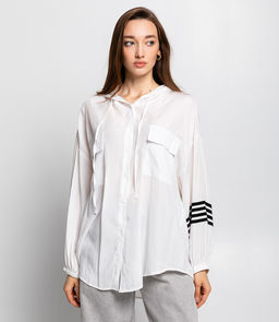 Рубашка #КТ22318, белый