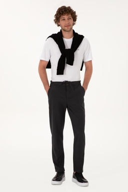 Erkek Gri Kanvas Pantolon Sepette S_rpriz _ndirim - U.s. polo assn фото 4