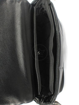 Сумка женская искусственная кожа FR-3728-L, 1отд, плечевой ремень, черный SALE 258367 - Adelia фото 7