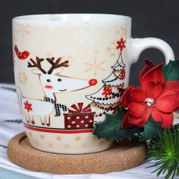 Кружка новогодняя 250 мл / XP1888 /уп 12/96/ - Галеонтрейд фото 3