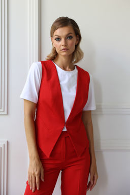 Жилет с прорезными карманами - Looklikecat фото 4