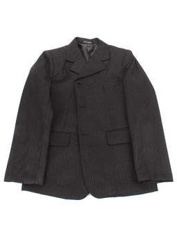 B-4 DK. GRAY Костюм тройка школьный для мальчика (65% шерсть, 35% хлопок)