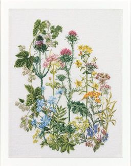 Набор для вышивания Thea Gouverneur 424А Полевые травы 35 х 46 см