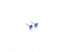 Серьги-гвоздики PR1469 -4 синий