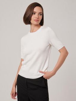 Футболка женская 1231152001 white - Eleganzza фото 2