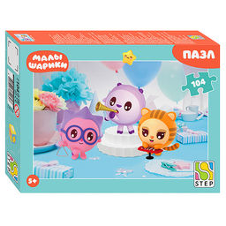 Пазлы 104 "Малышарики. Друзья" (Мармелад Медиа)
