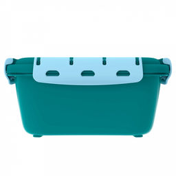 Ланч-бокс "Перекус" 1,5л, 20,4х16,2?9,4см, с клипсами, уплотнитель, полипропилен (Россия)