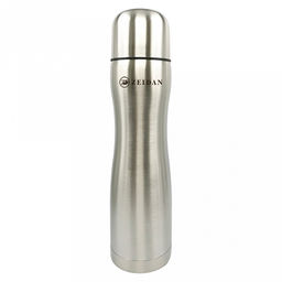 Термос из нержавеющей стали с узкой горловиной Zeidan 750мл, вакуумная технология, открытие пробки одним нажатием, подарочная коробка, сохраняет тепло в среднем в течении 8 часов (Китай)