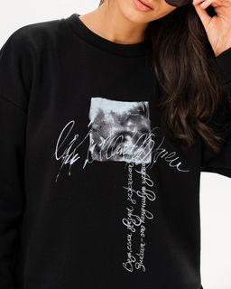 Свитшот с начёсом и шёлкографией - Sahar art lab фото 6