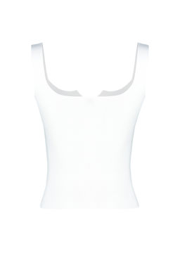 Ekru Crop Basic Top Triko Bluz TWOSS24BZ00269 - Trendyolmilla фото 8