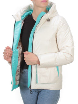 8265 MILK Куртка демисезонная женская BAOFANI (100 гр. синтепон) - Fashion фото 7