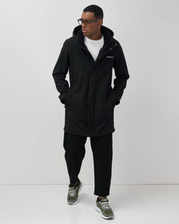 Парка спортивная мужская с капюшоном softshell черного цвета 9565Ch - Mtforce фото 13