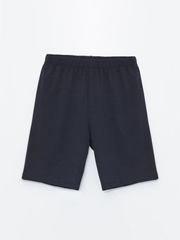 Beli Lastikli Basic Erkek ?ocuk Pijama ?ort