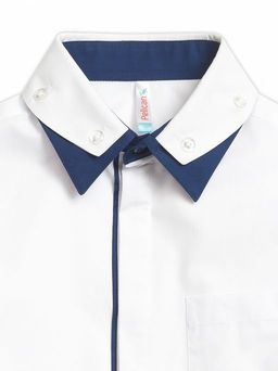 Pelican BWCJ8099 сорочка верхняя для мальчиков  фото 5