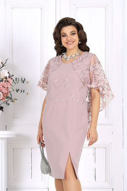 Платье Ninele 7508 пудра фото 8
