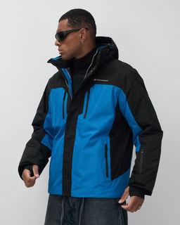 Горнолыжная куртка мужская зимняя голубого цвета 7612Gl - Mtforce фото 7