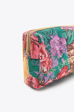 PRINTED QUILTED TOILETRY BAG - Zara фото 3