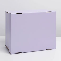 Коробка подарочная складная, упаковка, «Лавандовая», 31×25.5×16 см