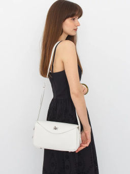 Сумка 6119LP white Polina&Eiterou