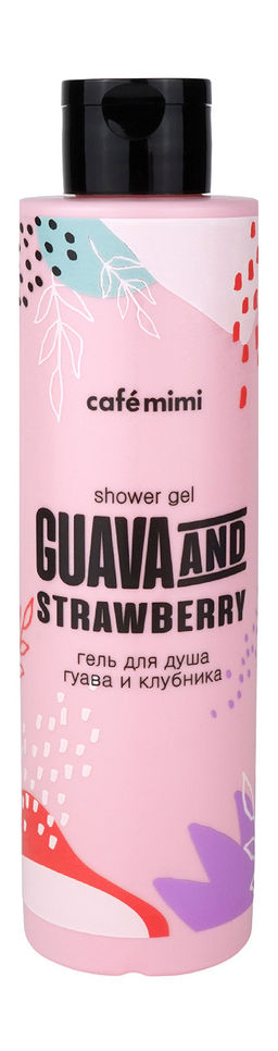 CAFE MIMI Гель для душа Гуава и клубника 300мл