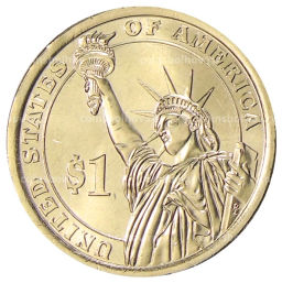 1 доллар 2014 года Р США 31-й президент США Герберт Гувер