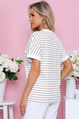 Футболка - тельняшка 41942 - Avili фото 9