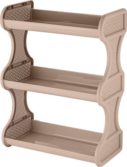 Полка навесная трехсекционная Nature арт.Р1682, BQ1682, KL1682