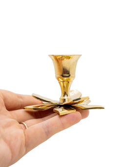 Подсвечник (полиш) № П4152/1/1 4 шт /упак - Ганг фото 6