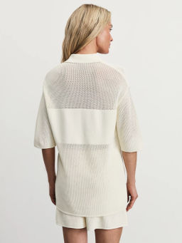 Удлиненный вязаный джемпер из вискозы / Zarina  фото 5