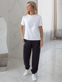 D49.110 Футболка женская белый_light shine