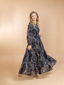 Платье (хлопок) №25-241-3 - Ганг фото 2