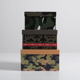 Набор подарочных коробок 3 в 1 23 февраля, 18 18 1022 22 12 см - Дарите счастье фото 13