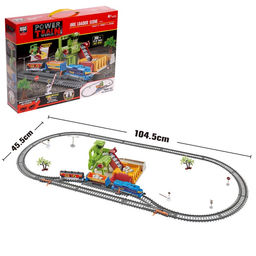 Железная дорога Каменоломня, работает от батареек