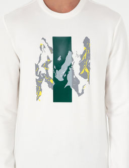 Ekru Regular Fit Sweatshirt