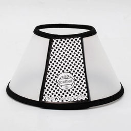 Ветеринарный воротник №3, обхват шеи 30-36 см, высота 13,5 см, чёрный - Пижон фото 3